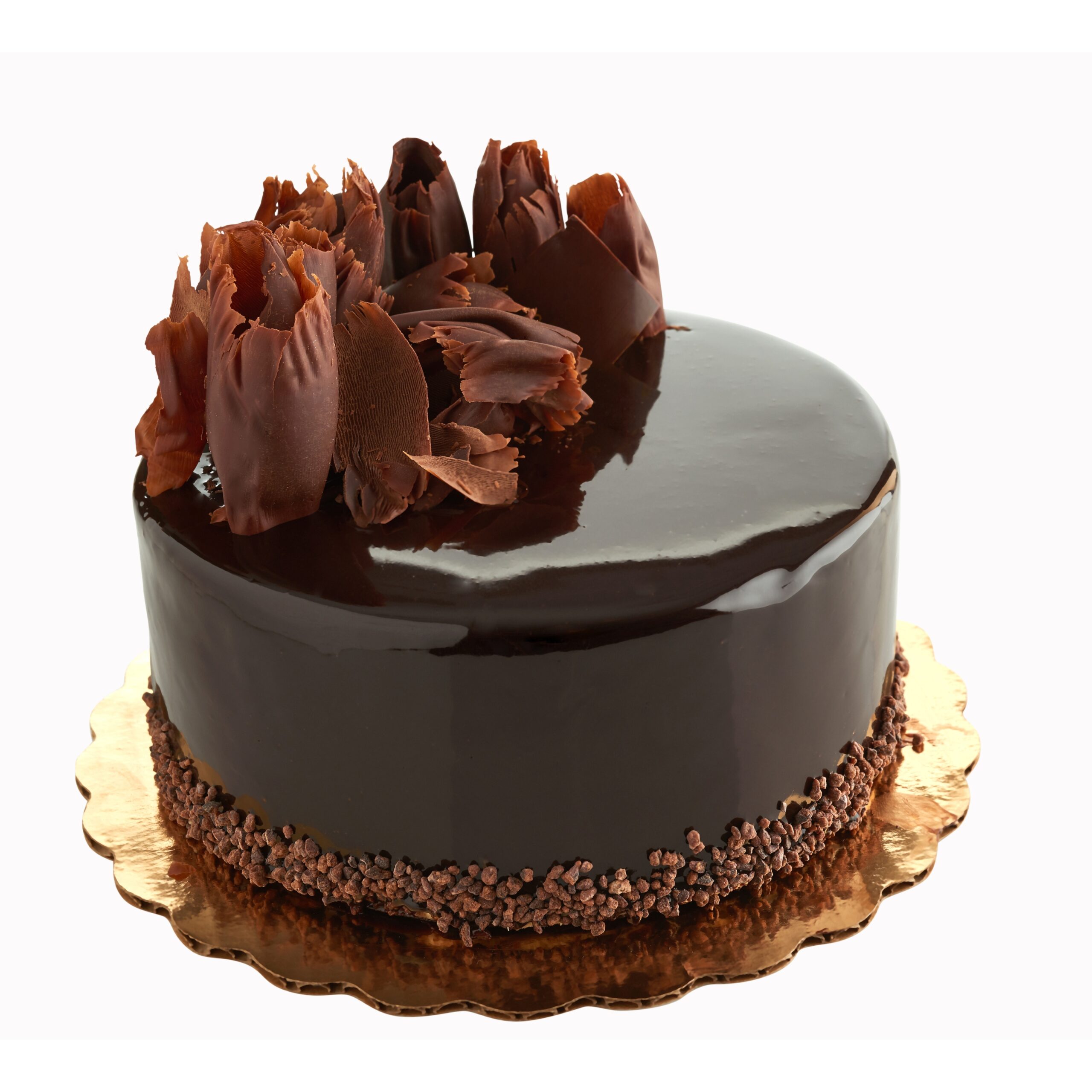 Belgian Mirror Glaze Chocolate Cake